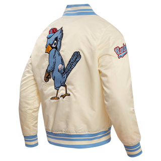 Pro Standard ST. LOUIS CARDINALS Classic Rib Satin Jacket (Eggshell)