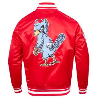 Pro Standard ST. LOUIS CARDINALS Classic Rib Satin Jacket (Red)