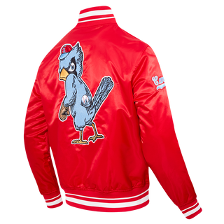 Pro Standard ST. LOUIS CARDINALS Classic Rib Satin Jacket (Red)