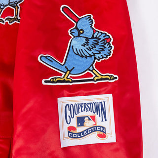 Pro Standard ST. LOUIS CARDINALS Classic Rib Satin Jacket (Red)