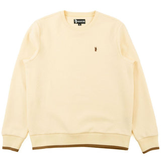 MAKOBI BEANCHI JACQUARD CREWNECK (NAT)