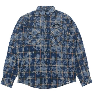 MAKOBI BERTELI PLAID SHIRT (NVY)