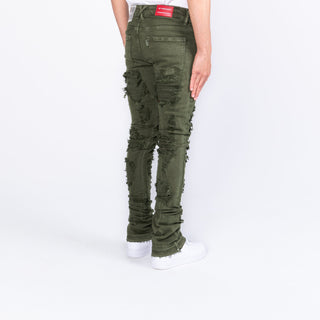 PHEELINGS Seize the Day STACK DENIM (Olive)