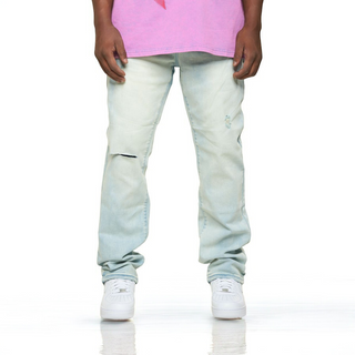 PHEELINGS HORIZON STRAIGHT FIT DENIM (LIGHT BLUE SAND WASH)