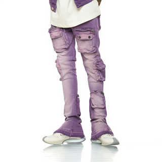 PHEELINGS JOURNEY TO GREATNESS FLARE STACK DENIM (LAVANDER)