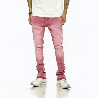 PHEELINGS EMOTIONALLY DRIVEN FLARE STACK DENIM (DUSTY ROSE)