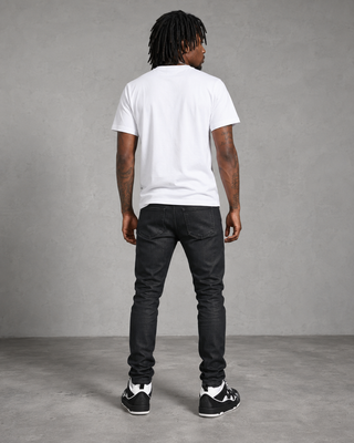 PHEELINGS Pitch Black SKINNY DENIM (Jet Black Waxed)