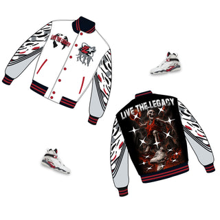 RETRO LABEL Live the Legacy SATIN JACKET (RETRO 8)