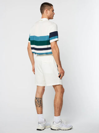 Sergio Tacchini PENNELLATA CABANA SHIRT & SHORT(GARDENIA/ MULTI)