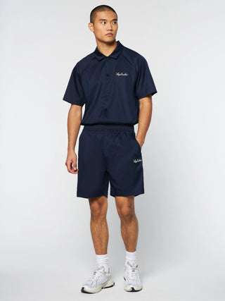 Sergio Tacchini GIORGIO LOUNGE SHIRT & SHORT(MARITIME BLUE)