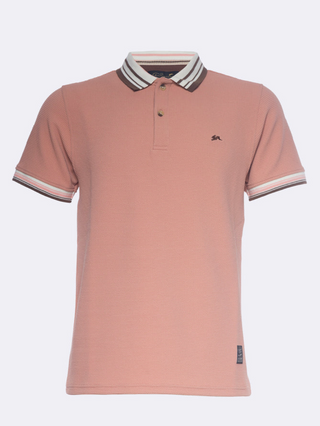 A TIZIANO Payton | Quilted Jacquard Polo (Tuscany)