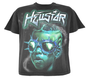 HELLSTAR The Future T-Shirt (Black/Blue)