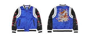 FROST ORIGINALS LOTUS REVERSIBLE SVNR JACKET (BLUE/BLACK)