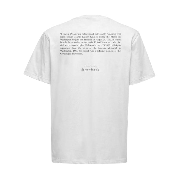 Throwback T-SHIRT LUTHER (WHITE)
