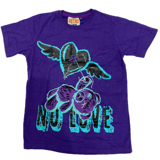 Retro Label No Love Shirt (Retro 5 Grape)