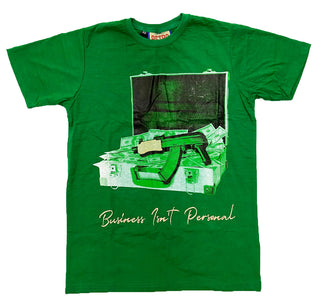 Retro Label Business Isn’t Personal Shirt (Retro 4 Pine Green)