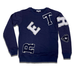 Retro Label Retro Crewneck (Retro 1 Georgetown)