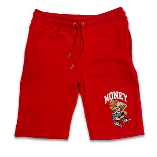 Retro Label Money Bear Shorts (4th of July)