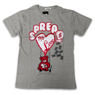 Retro Label Spread the Love Shirt (Retro 4 White Oreo)