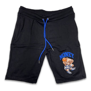 Retro Label Money Bear Shorts (Retro 1 KO Storm Blue)