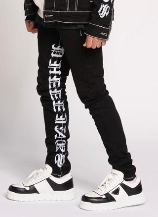 Pheelings AGAINST ALL ODDS SKINNY DENIM (JET BLACK)