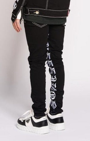 Pheelings AGAINST ALL ODDS SKINNY DENIM (JET BLACK)