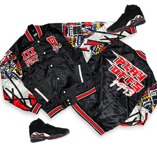 RETRO LABEL PLAYOFFS 1993 SATIN JACKET (RETRO 8 PLAYOFFS)