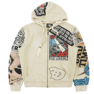 FROST ORIGINALS FROST BRAVE HEART TAPESTRY HOODIE (OAT)