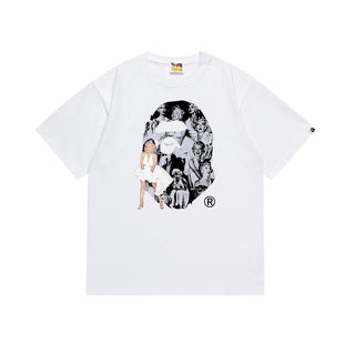 A Bathing Ape Monroe printed T shirt (white)