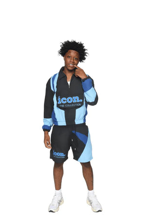 ICON Drip Suit Black & Blue