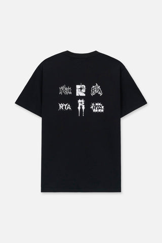 RTA Liam Short Sleeve Tee | Black Razor Type