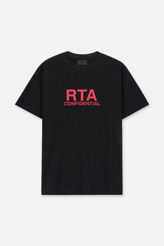 RTA Colin Oversized S/s Tee | Black Case File
