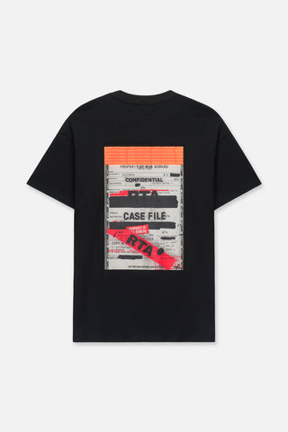 RTA Colin Oversized S/s Tee | Black Case File