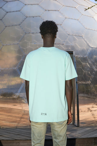 RTA Liam Slim Fit S/s Tee | Turquoise Spike Rta