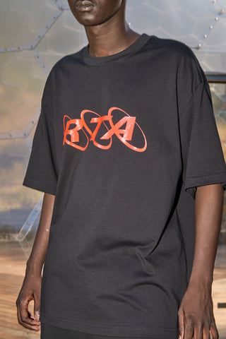 RTA Colin Oversized S/s Tee | Black Planetary