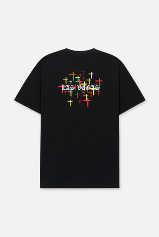 RTA Colin Oversized Tee | Black Old English Lv