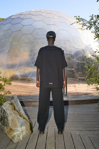 RTA Colin Oversized S/s Tee | Black Planetary
