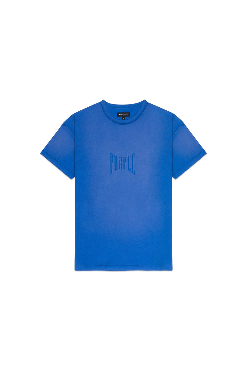 Purple Brand Textured Inside Out Tee (BLUE)