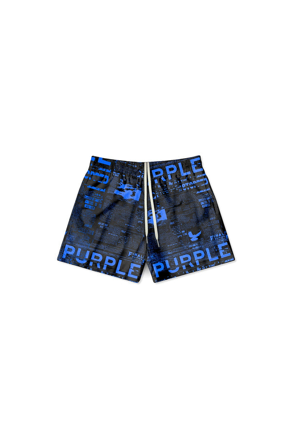 Purple Brand All Around Short (BLACK)