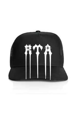 RTA Gideon Trucker Hat | Black Spiked Rta