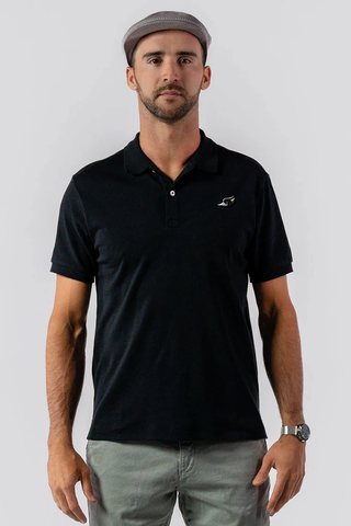 WOODPECKER MEN'S POLO SHIRT