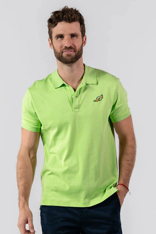 WOODPECKER MEN'S POLO SHIRT