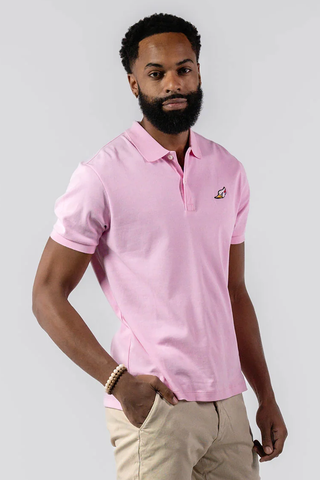 WOODPECKER MEN'S POLO SHIRT