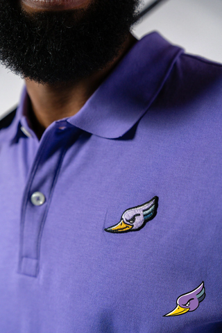 WOODPECKER MEN'S POLO SHIRT