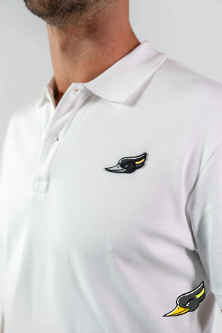 WOODPECKER MEN'S POLO SHIRT