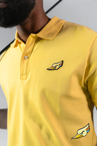 WOODPECKER MEN'S POLO SHIRT