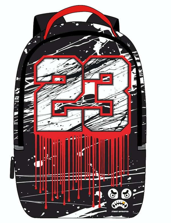 Street Approved 23 DRIP BACKPACK (RED/BLACK)