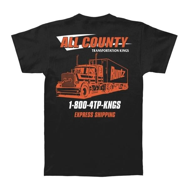 Runtz Trucking Co. Shirt (Black/Orange)