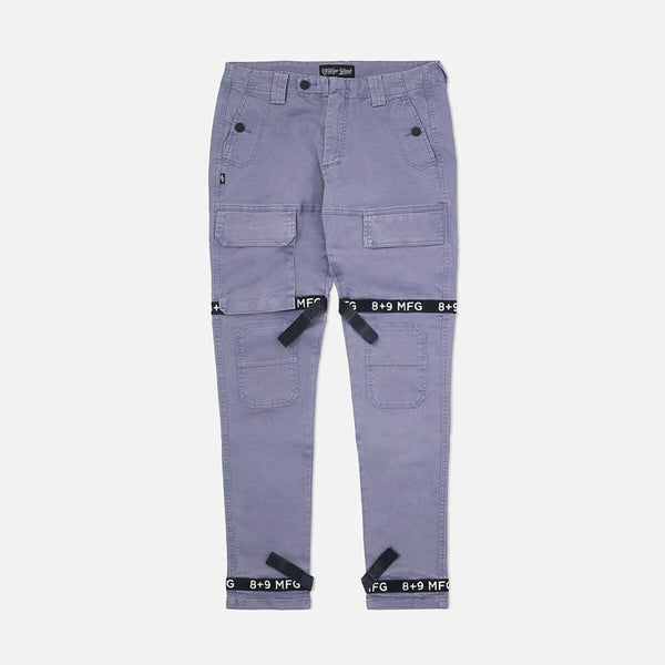 8&9 Clothing Strapped Up Vintage Washed Utility Pants