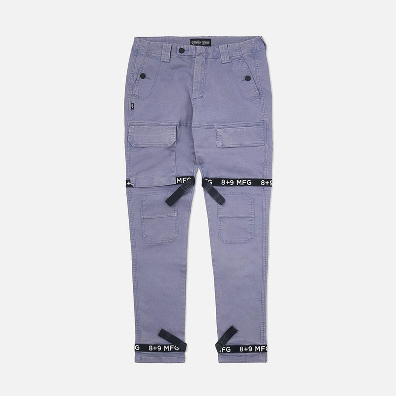 8&9 Clothing Strapped Up Vintage Washed Utility Pants